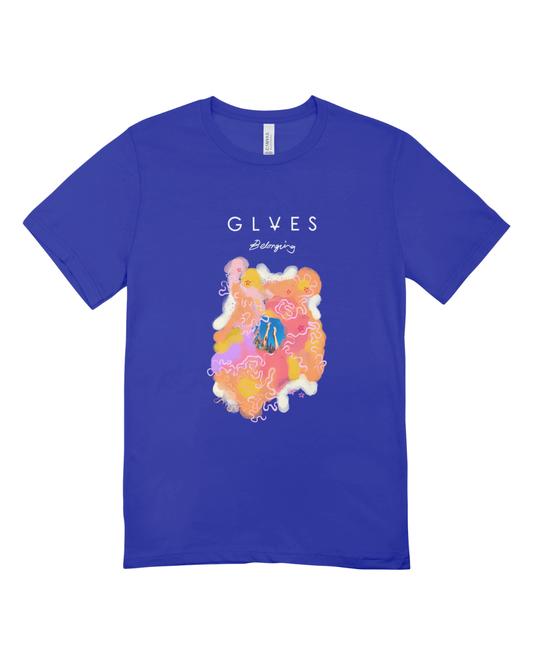 Belonging Rachael Sarra x GLVES T-Shirt - Royal Blue